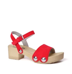 SOFTCLOX Penny Kaschmir Lipstick (Natur)-Frau Sandaletten