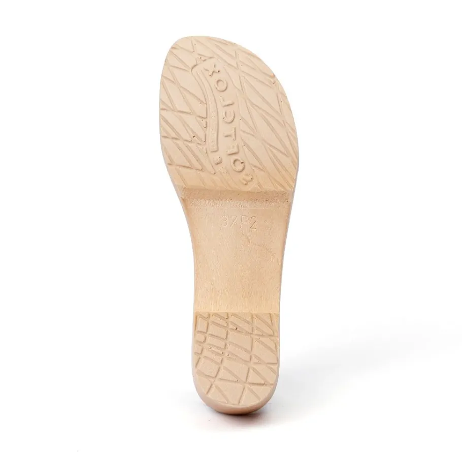 SOFTCLOX Penny Vegan Velourseffekt Rosa (Natur)-Frau Sandaletten