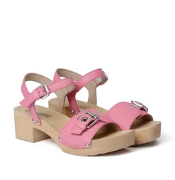 SOFTCLOX Pepita Nappa Bubblegum (Natur)-Frau Sandaletten