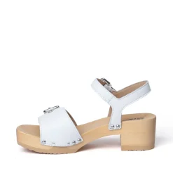 SOFTCLOX Pepita Nappa Weis (Natur)-Frau Sandaletten