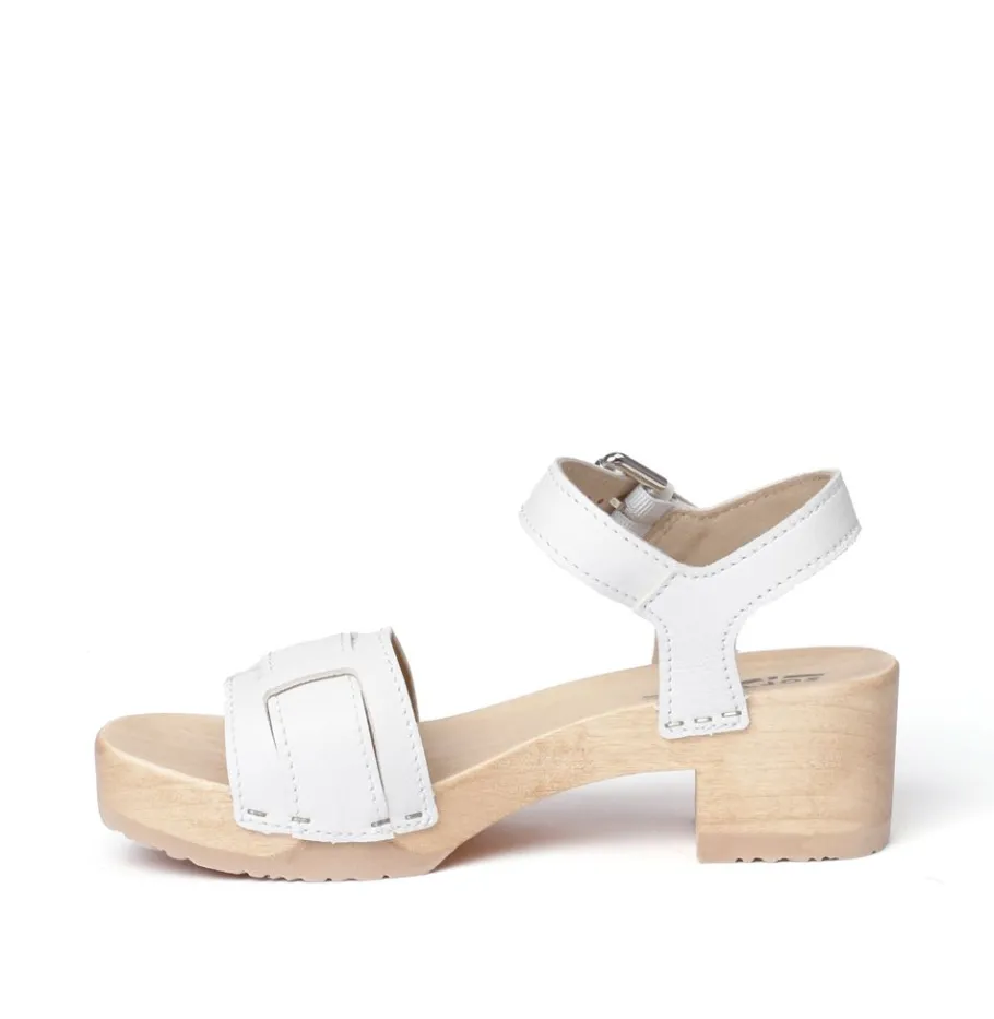 SOFTCLOX Peppina Buttero Weiss (Natur)-Frau Sandaletten