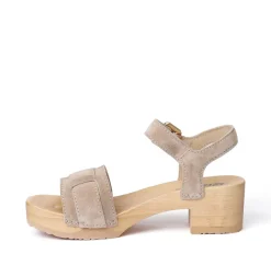 SOFTCLOX Peppina Kaschmir Taupe (Natur)-Frau Sandaletten