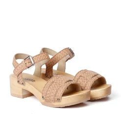 SOFTCLOX Peppina Twist Cappuccino (Natur)-Frau Sandaletten