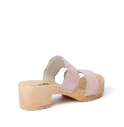 SOFTCLOX Pernilla Nubuk Puder (Natur)-Frau Pantoletten