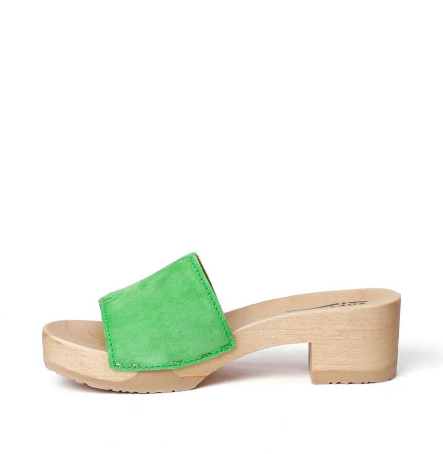 SOFTCLOX Pirella Kaschmir Green (Natur)-Frau Pantoletten