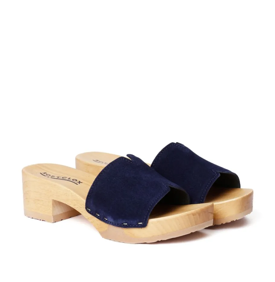 SOFTCLOX Pirella Kaschmir Midnight (Natur)-Frau Pantoletten