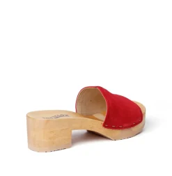 SOFTCLOX Pirella Kaschmir Rot (Natur)-Frau Pantoletten