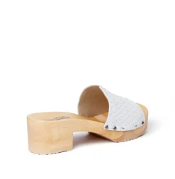 SOFTCLOX Pirella Twist Bianco (Natur)-Frau Pantoletten