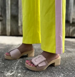 SOFTCLOX Pita Nappa Blush (Natur)-Frau Pantoletten