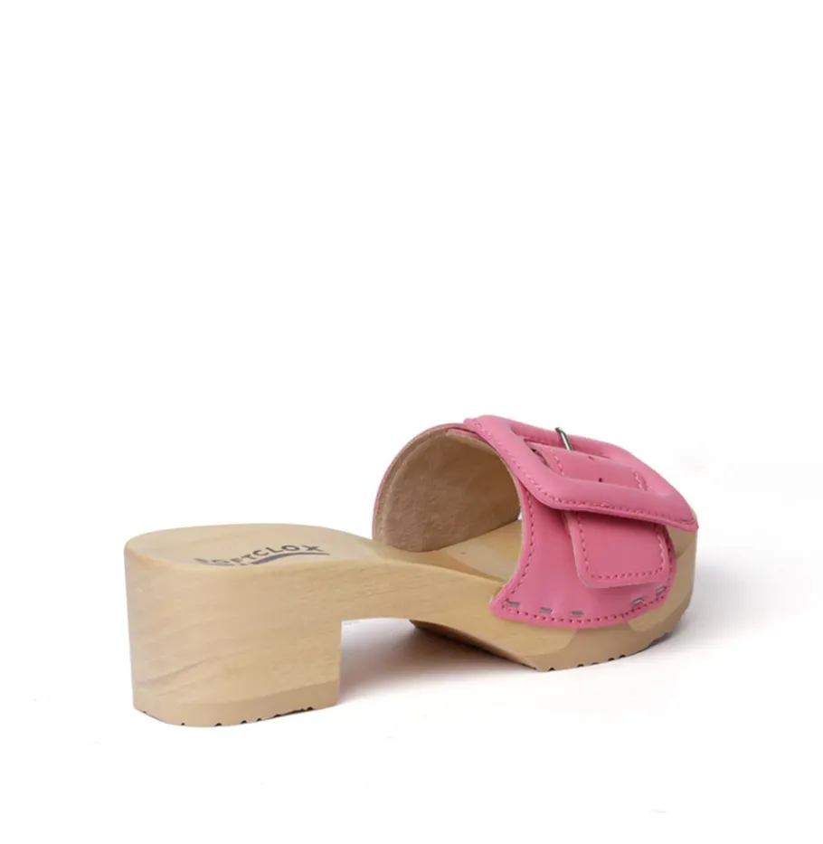 SOFTCLOX Pita Nappa Bubblegum (Natur)-Frau Pantoletten