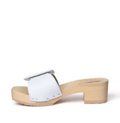 SOFTCLOX Pita Nappa Weis (Natur)-Frau Pantoletten