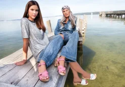 SOFTCLOX Pita Nappa Weis (Natur)-Frau Pantoletten