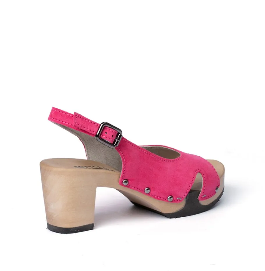 SOFTCLOX Raike Kaschmir Pink Kiss (Hazelnut)-Frau Sandaletten