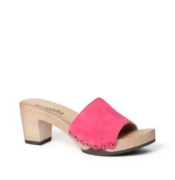 SOFTCLOX Romy Kaschmir Pink Kiss (Hazelnut)-Frau Pantoletten