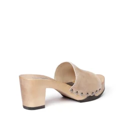 SOFTCLOX Romy Kaschmir Taupe (Hazelnut)-Frau Pantoletten