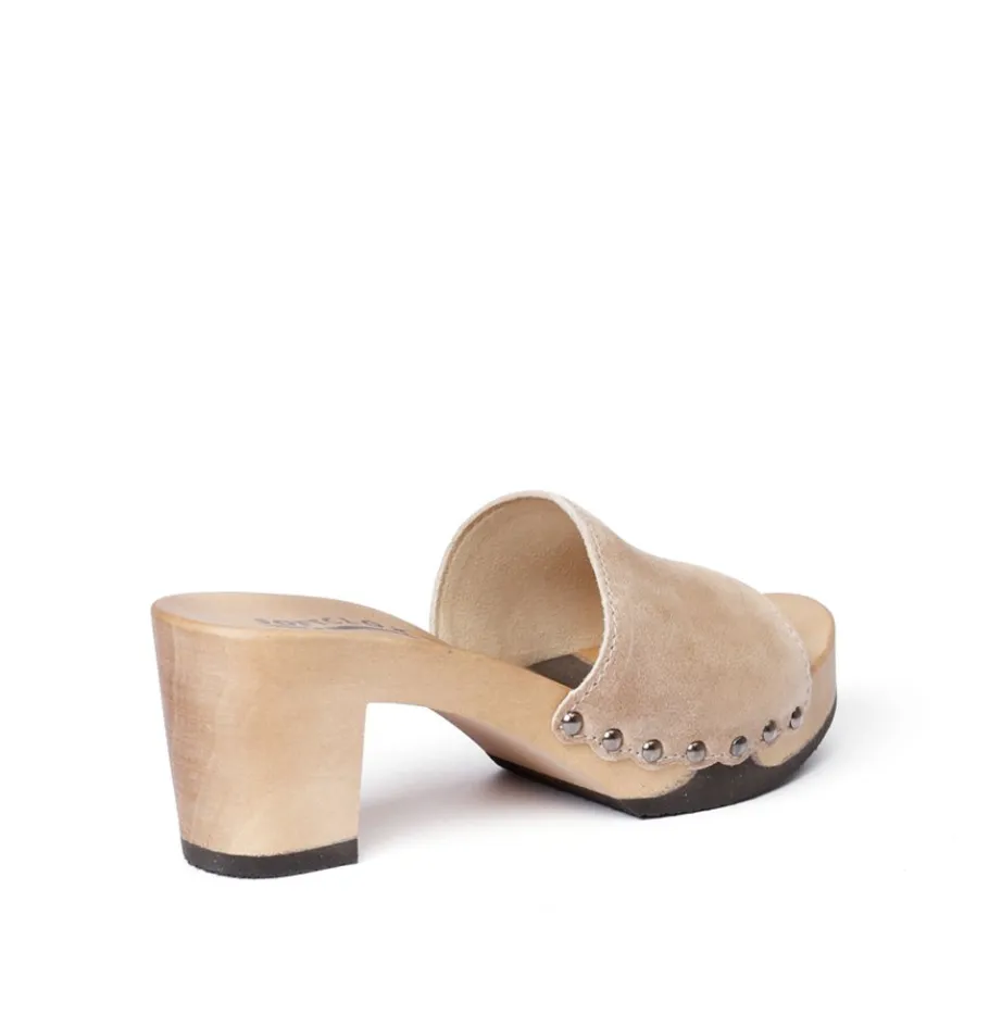 SOFTCLOX Romy Kaschmir Taupe (Hazelnut)-Frau Pantoletten