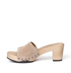 SOFTCLOX Romy Kaschmir Taupe (Hazelnut)-Frau Pantoletten