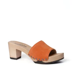 SOFTCLOX Romy Kaschmir Tropic (Hazelnut)-Frau Pantoletten