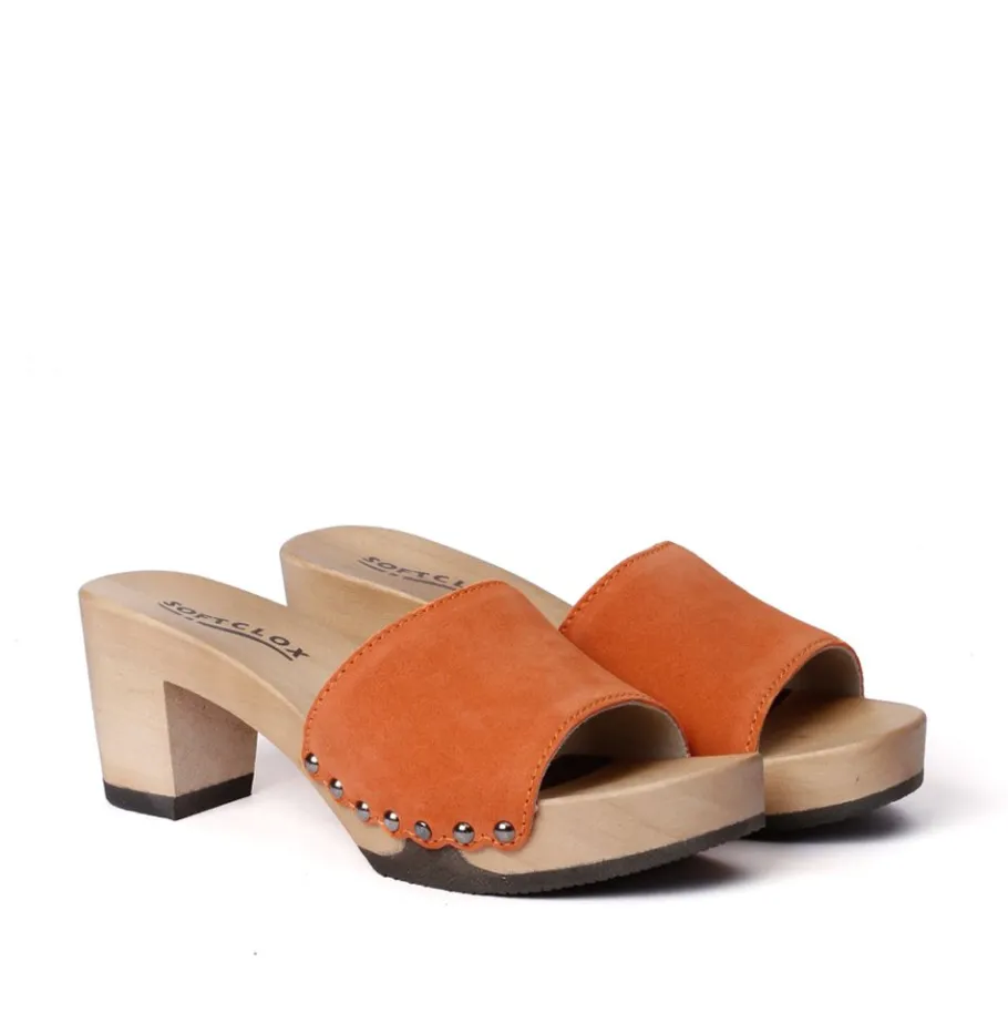 SOFTCLOX Romy Kaschmir Tropic (Hazelnut)-Frau Pantoletten