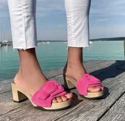 SOFTCLOX Ronja Kaschmir Pure Pink (Hazelnut)-Frau Pantoletten