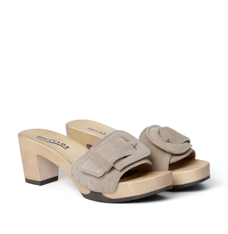 SOFTCLOX Ronja Kaschmir Taupe (Hazelnut)-Frau Pantoletten