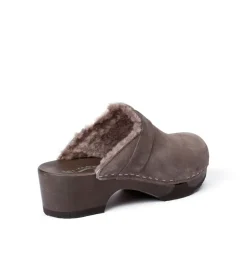 SOFTCLOX Taira Kaschmir/Lf Graphit (Dunkel)-Frau Clogs