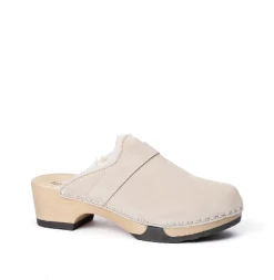 SOFTCLOX Taira Kaschmir/Lf Leinen (Hazelnut)-Frau Clogs