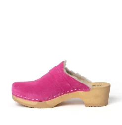 SOFTCLOX Taira Kaschmir/Lf Pink (Natur)-Frau Clogs