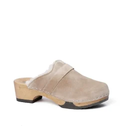 SOFTCLOX Taira Kaschmir/Lf Taupe (Hazelnut)-Frau Clogs