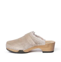 SOFTCLOX Taira Kaschmir/Lf Taupe (Hazelnut)-Frau Clogs