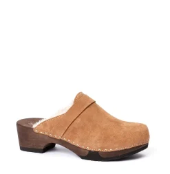 SOFTCLOX Taira Kaschmir/Lf Walnut-Frau Clogs