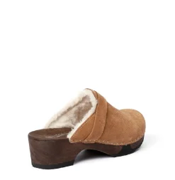 SOFTCLOX Taira Kaschmir/Lf Walnut-Frau Clogs