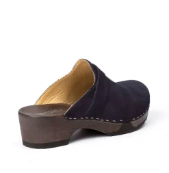 SOFTCLOX Tamina Kaschmir Dark Ocean (Dunkel)-Frau Clogs