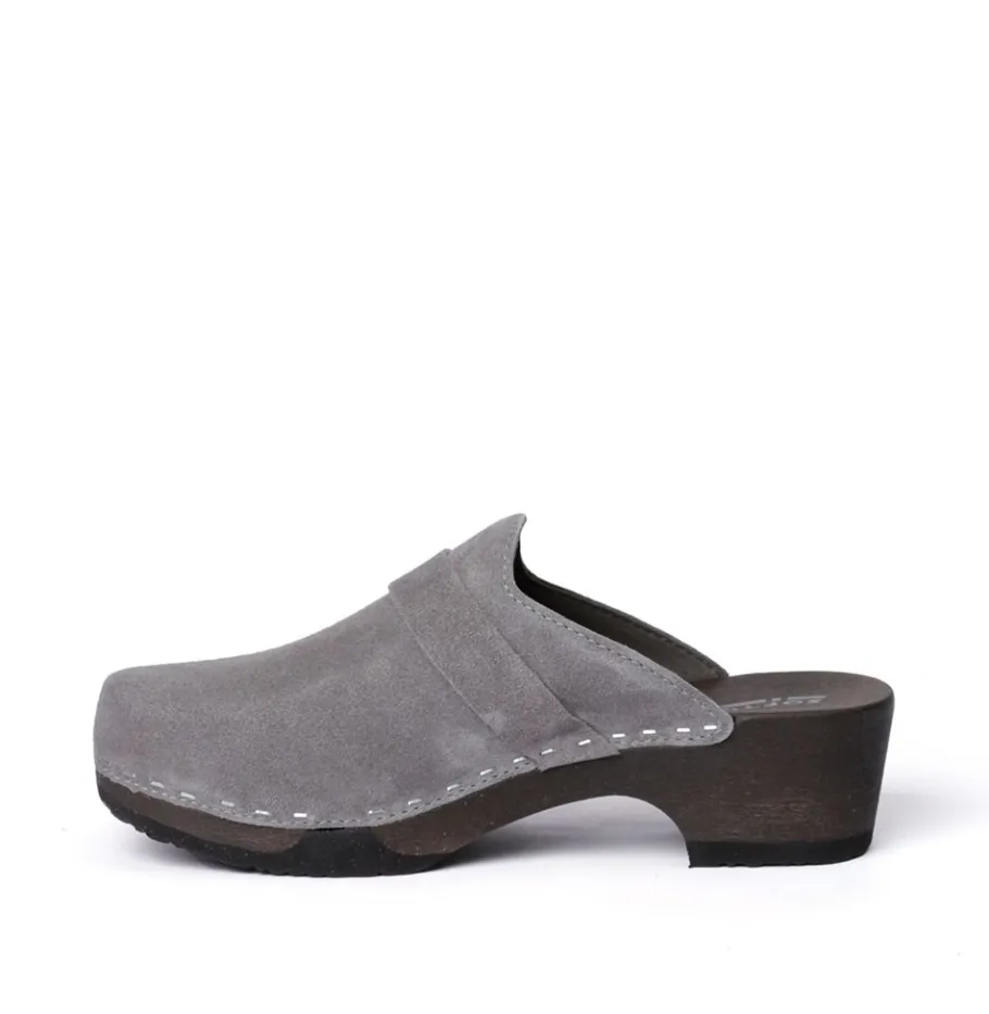 SOFTCLOX Tamina Kaschmir Grau (Dunkel)-Frau Clogs