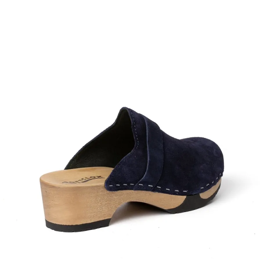 SOFTCLOX Tamina Kaschmir Midnight (Hazelnut)-Frau Clogs