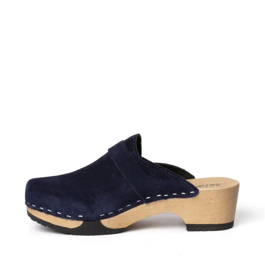 SOFTCLOX Tamina Kaschmir Midnight (Hazelnut)-Frau Clogs