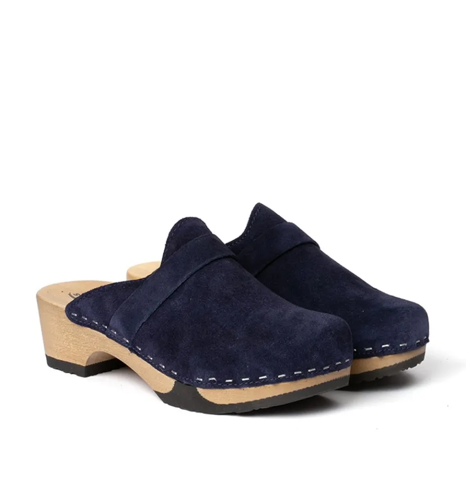 SOFTCLOX Tamina Kaschmir Midnight (Hazelnut)-Frau Clogs