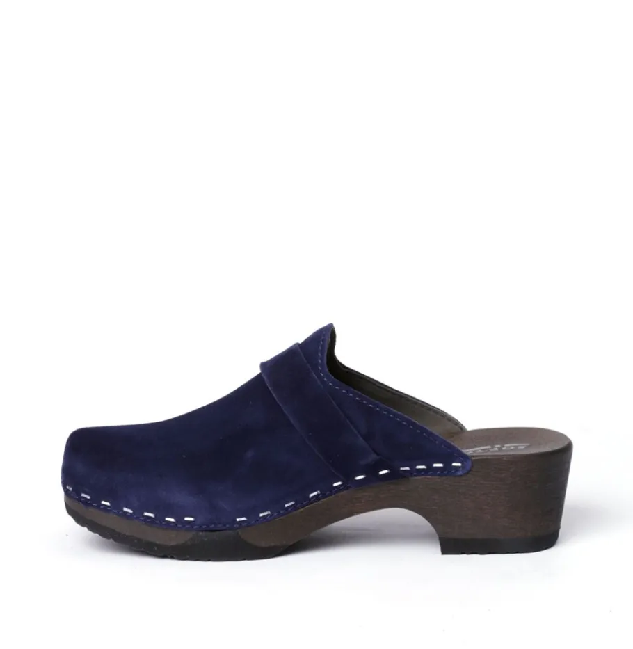 SOFTCLOX Tamina Kaschmir Midnight (Dunkel)-Frau Clogs