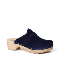 SOFTCLOX Tamina Kaschmir Midnight (Natur)-Frau Clogs