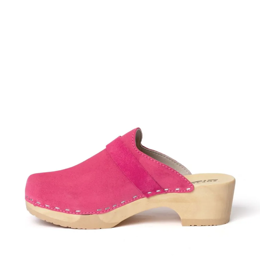 SOFTCLOX Tamina Kaschmir Pink Kiss (Natur)-Frau Clogs