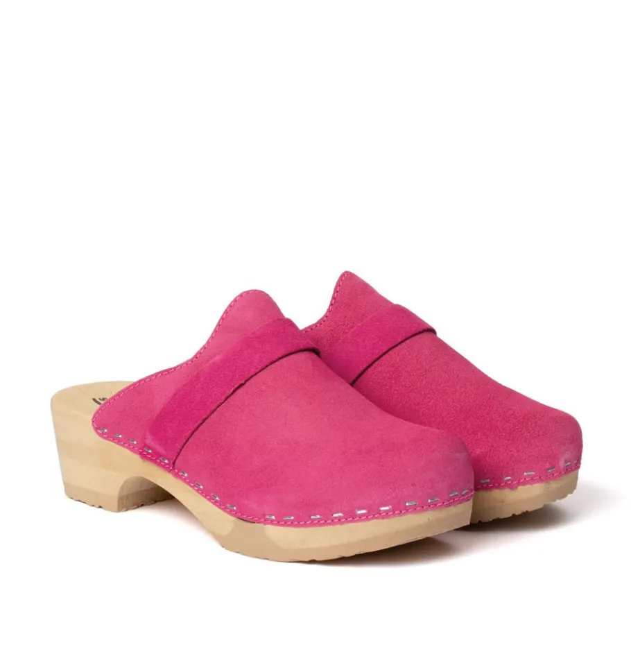 SOFTCLOX Tamina Kaschmir Pink Kiss (Natur)-Frau Clogs