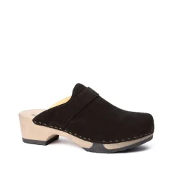 SOFTCLOX Tamina Kaschmir Schwarz (Hazelnut)-Frau Clogs