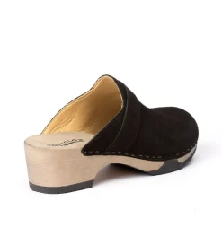 SOFTCLOX Tamina Kaschmir Schwarz (Hazelnut)-Frau Clogs