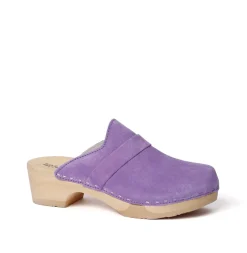 SOFTCLOX Tamina Kaschmir Violett (Natur)-Frau Clogs