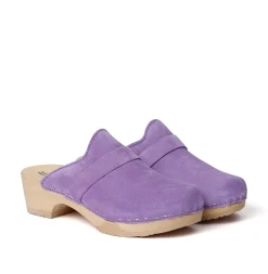 SOFTCLOX Tamina Kaschmir Violett (Natur)-Frau Clogs