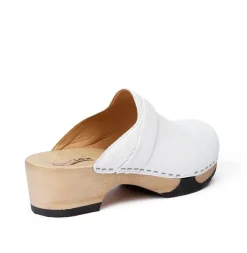 SOFTCLOX Tamina Nappa Weis (Hazelnut)-Frau Clogs