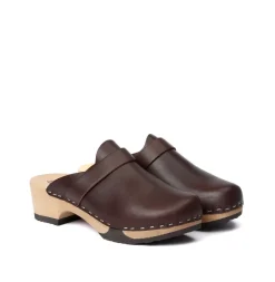 SOFTCLOX Tamina Softnappa Moro (Hazelnut)-Frau Clogs