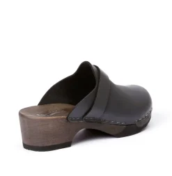 SOFTCLOX Tamina Softnappa Schwarz (Dunkel)-Frau Clogs