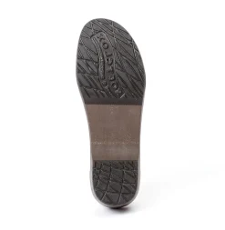 SOFTCLOX Tamina Softnappa Schwarz (Dunkel)-Frau Clogs