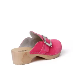 SOFTCLOX Teodora Kaschmir Pink Kiss (Natur)-Frau Clogs